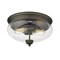 Z-Lite Amon 2 Light Flush Mount, Olde Bronze And Clear Seedy 722F2-OB - alternate 2